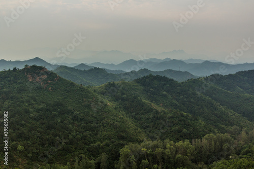 Mountains near Gubeikou, Hebei province, China.