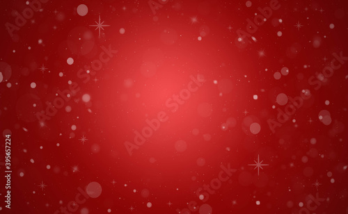 Christmas background red. Holiday christmas light abstract