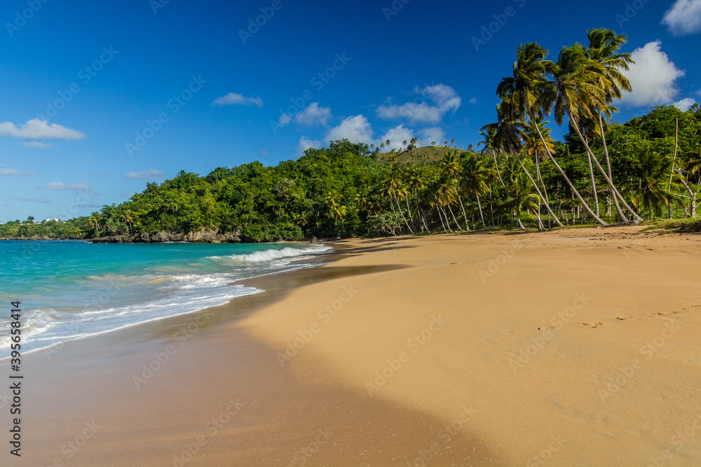 Beach in Las Galeras, Dominican Republic