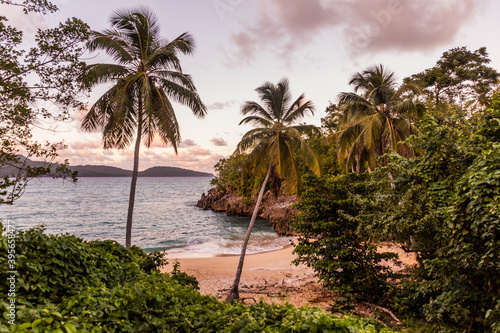 Small beach in Las Galeras  Dominican Republic