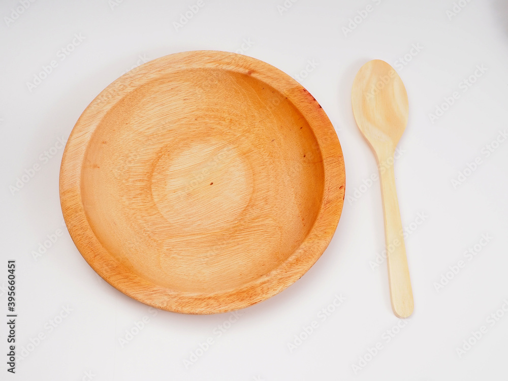 Picture of wooden cutlery, shoot on a white isolated background Picture of wooden cutlery, shoot on a white isolated background