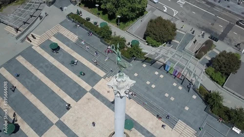 San Francisco Union Square Aerial photo