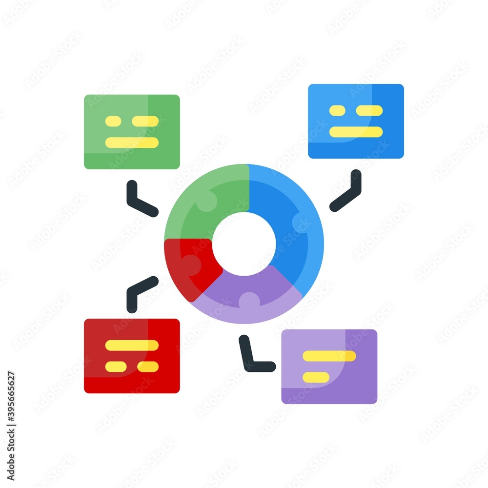 statistics icon in flat style isolated on white background. EPS 10 statistics icon in flat style isolated on white background. EPS 10