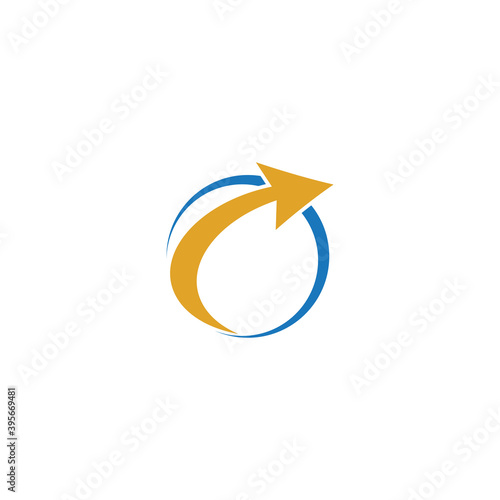 Arrow vector illustration icon Logo Template design Free Download Arrow vector illustration icon Logo Template design - GFXLoad