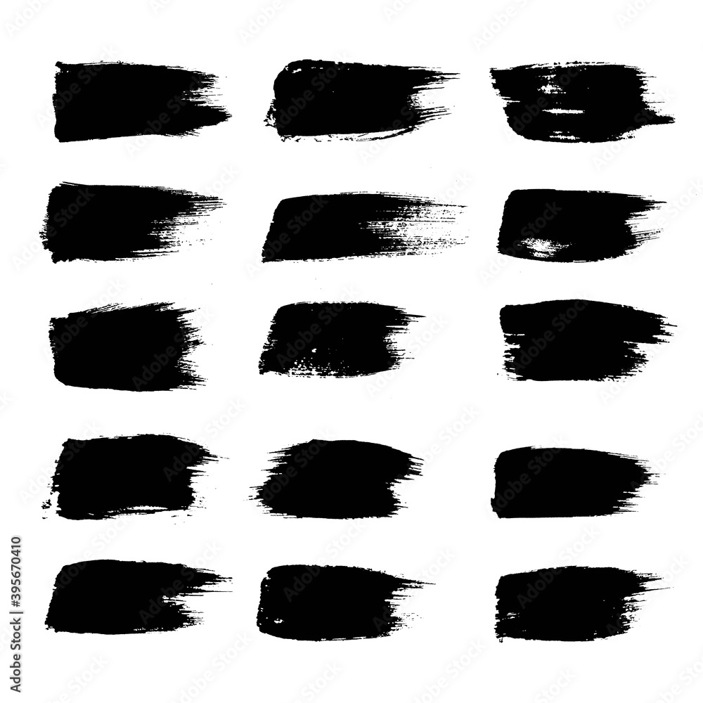 Vector black paint ink brush stroke,line,texture,background. Vector black paint ink brush stroke,line,texture,background.