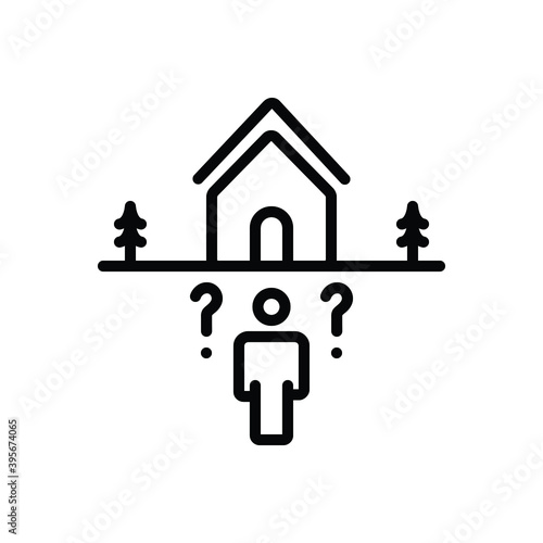 Black solid icon for anticipate