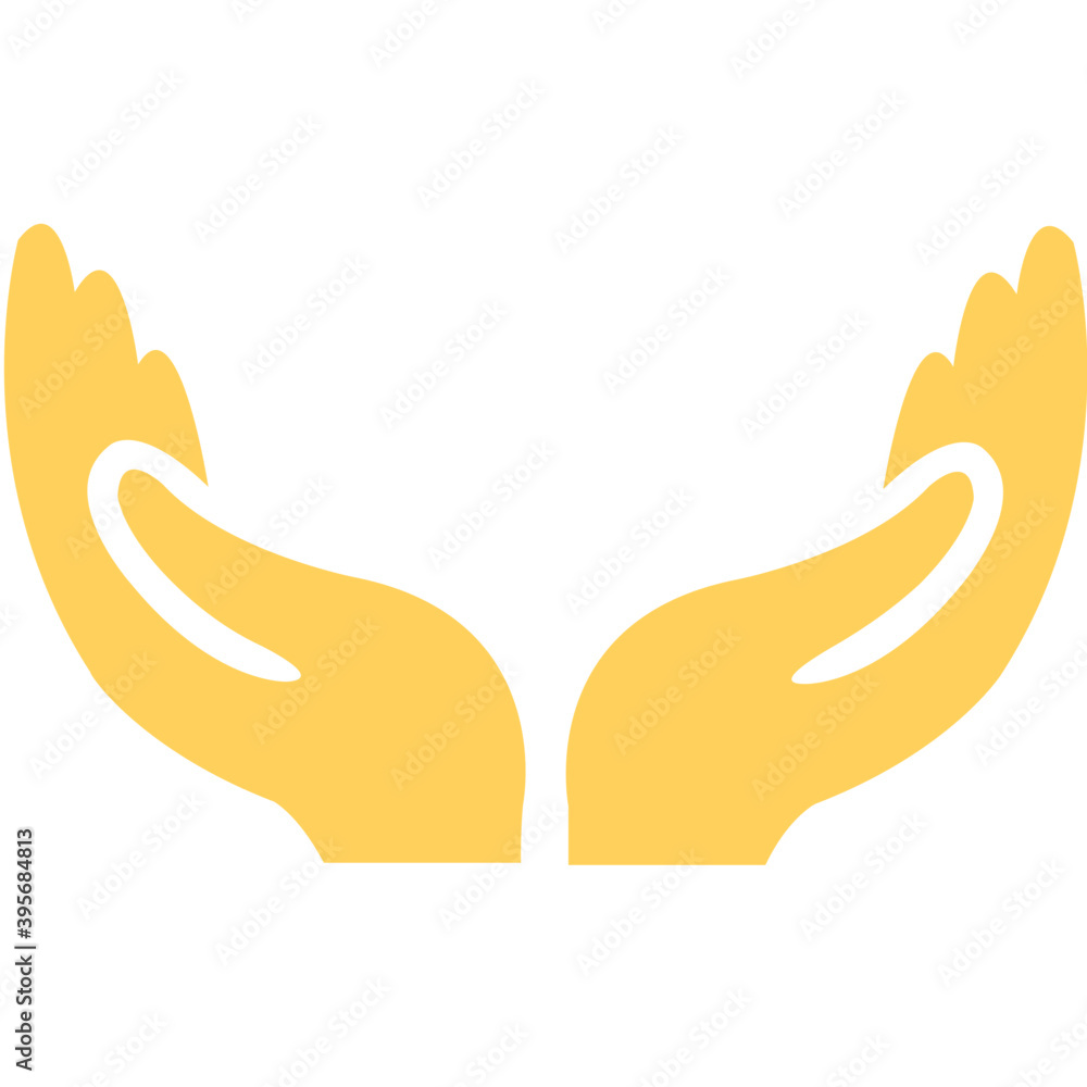 Obraz premium Care Flat Vector Icon