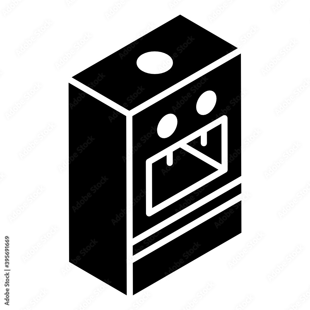 Glyph isometric icon design of water dispenser, editable vector
Glyph isometric icon design of water dispenser, editable vector