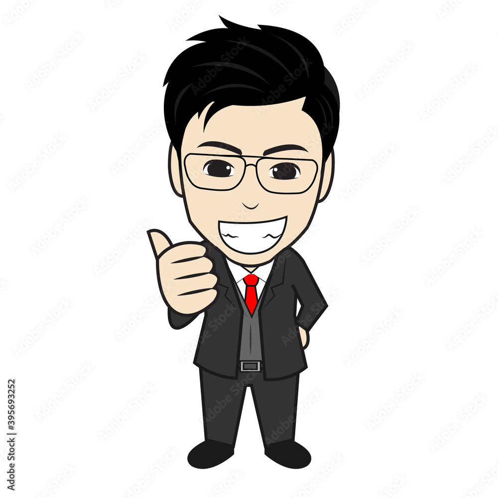 Business Man character design cartoon office people for corporate Business Man character design cartoon office people for corporate