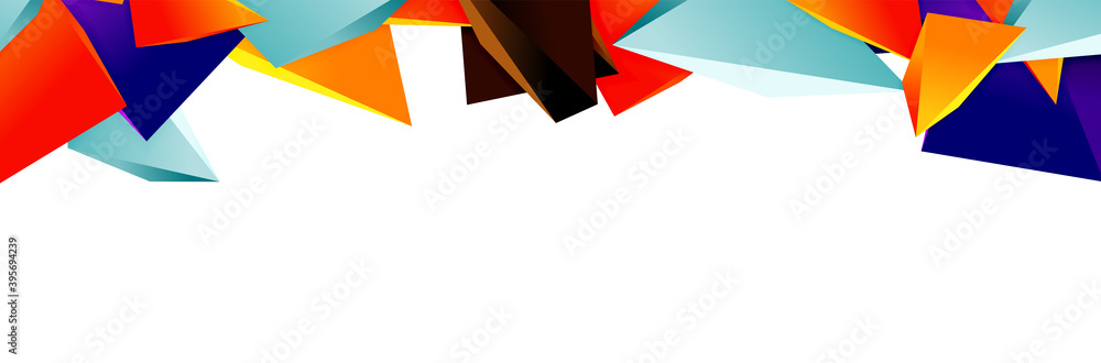 Triangle mosaic abstract background, 3d triangular low poly shapes. Geometric vector illustration for covers, banners, flyers and posters and other Triangle mosaic abstract background, 3d triangular low poly shapes. Geometric vector illustration for covers, banners, flyers and posters and other