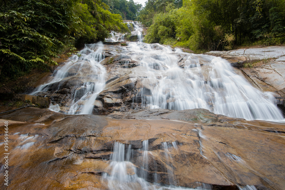 Obraz premium waterfall in the forest