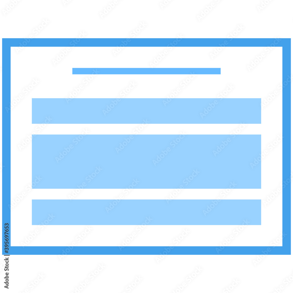 Web Template Vector Web Template Vector