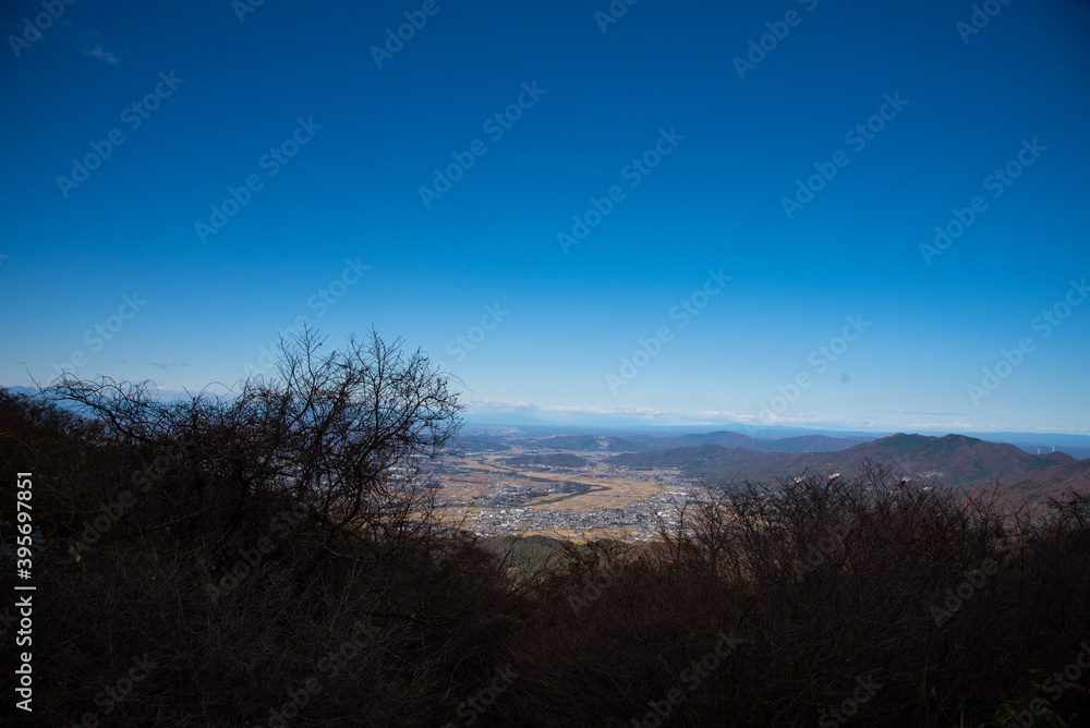 Obraz premium 筑波山からの景色