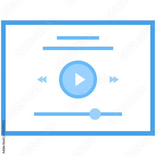 Web Video Vector 