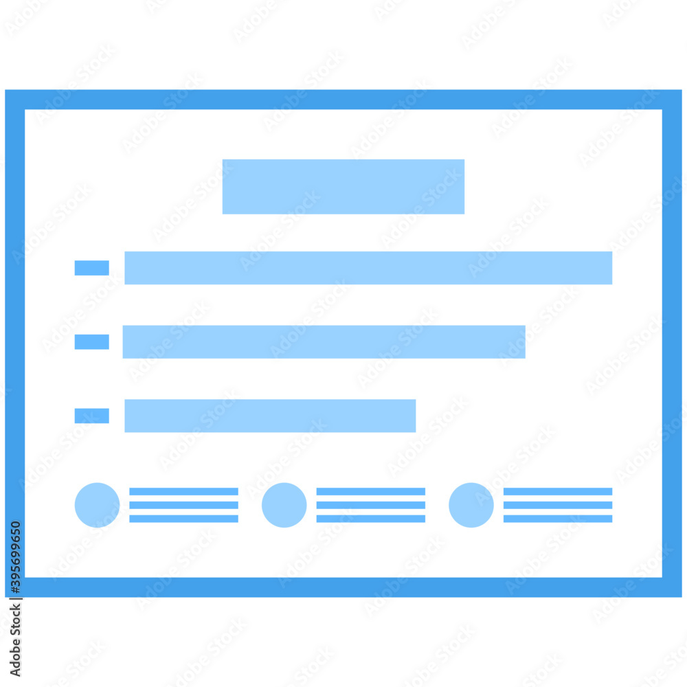 Web Interface Vector 