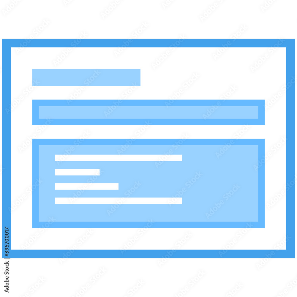 Web Layout Vector 