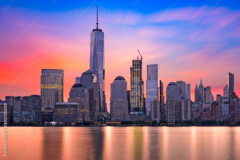 Fototapeta premium New York City Dawn