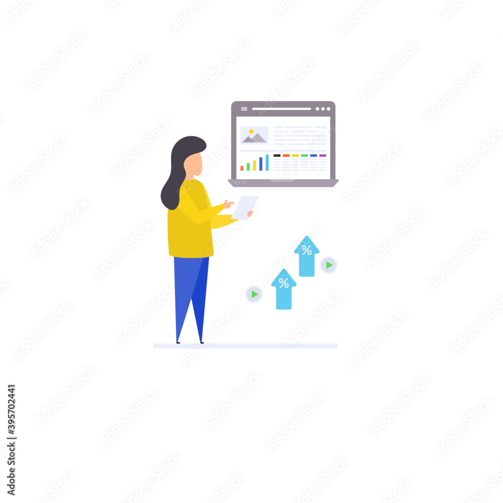 Digital Marketing Illustration Digital Marketing Illustration