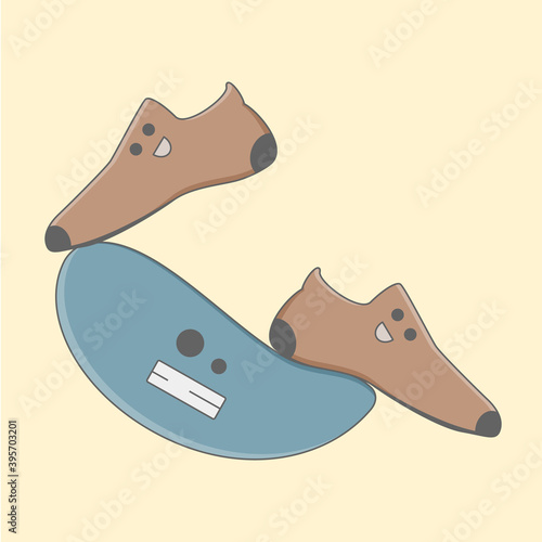 climbing shoes stand on holds