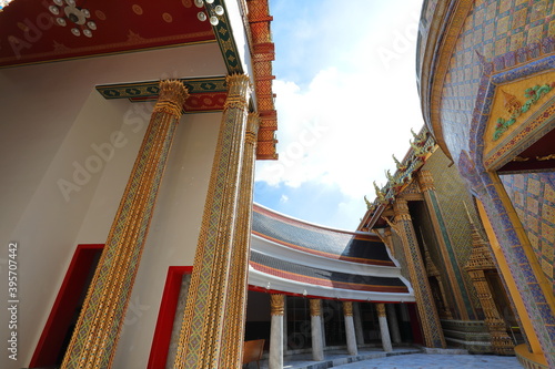 Wat Ratchabophit Sathit Mahasimaram Ratchaworawihan, beautiful architecture and art of Thailand