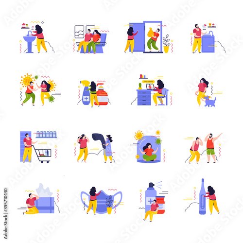 Hygiene Icons Set