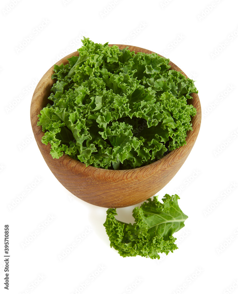 fresh kale isolated on white background fresh kale isolated on white background