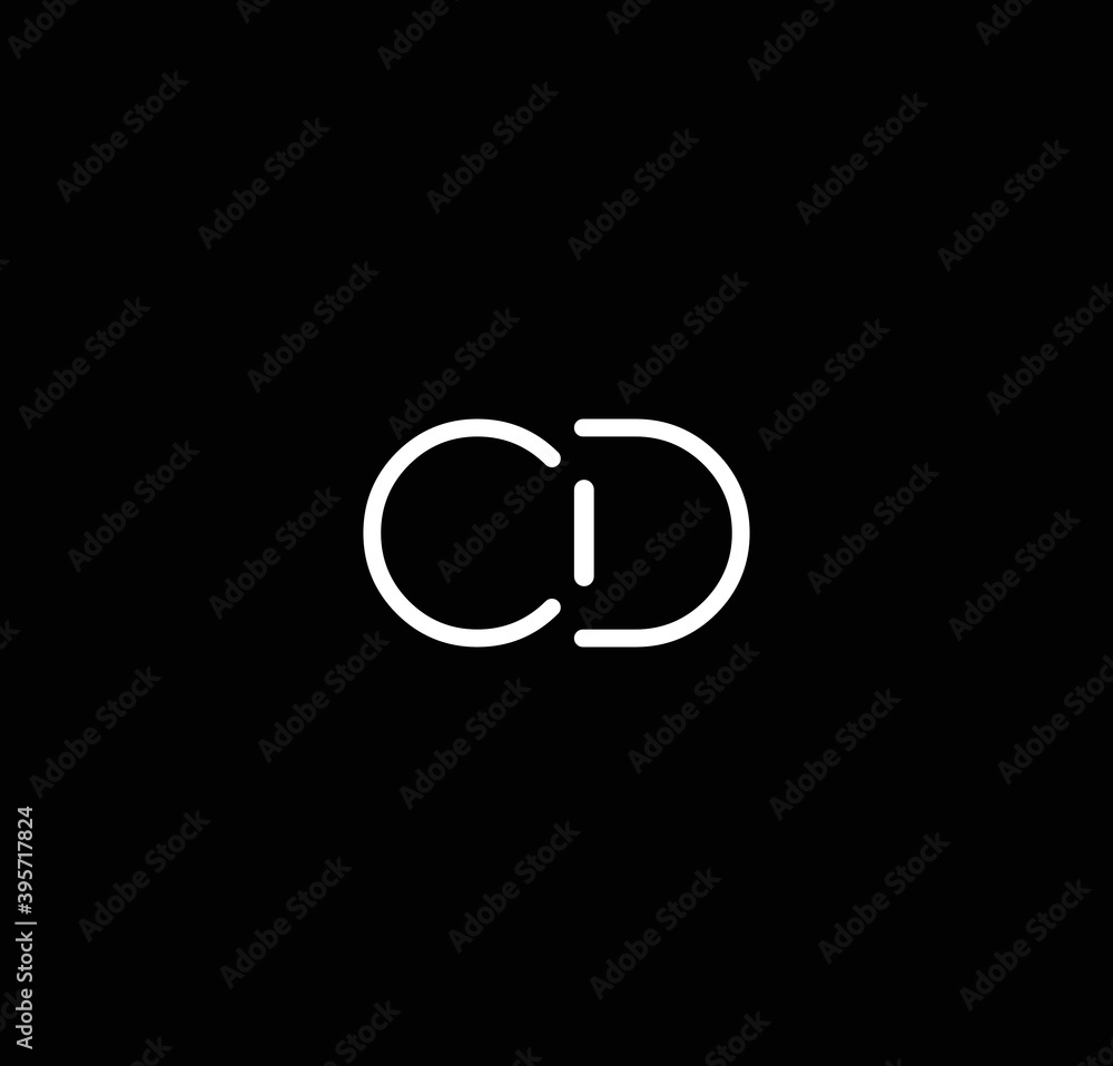 Letter CD alphabet logo design vector. The initials of the letter C and D logo design in a minimal style are suitable for an abbreviated name logo. Letter CD alphabet logo design vector. The initials of the letter C and D logo design in a minimal style are suitable for an abbreviated name logo.