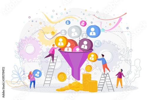 People raised large stars above their heads. Customer feedback