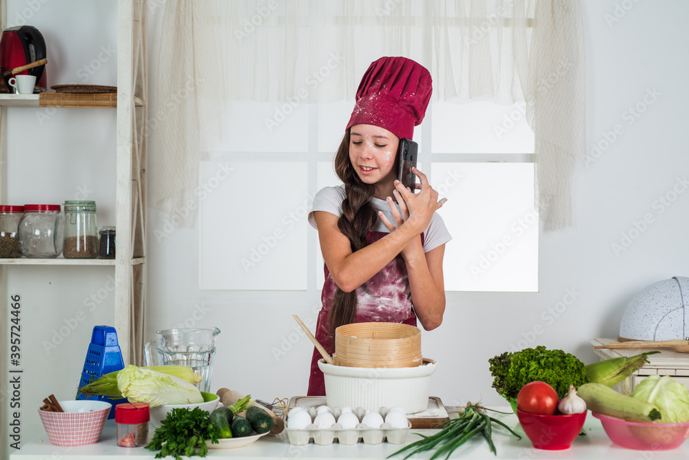 kid with flour and eggs cooking in kitchen, culinary kid with flour and eggs cooking in kitchen, culinary