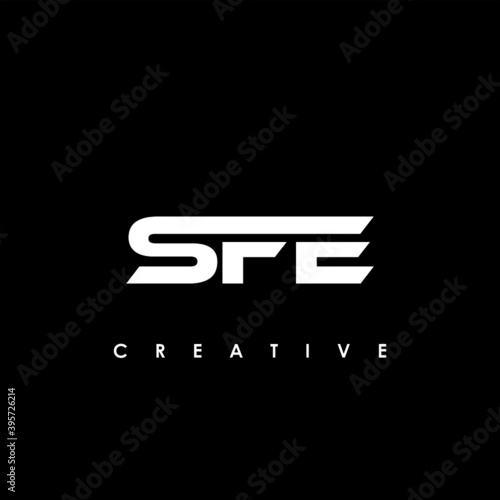 SFE Letter Initial Logo Design Template Vector Illustration photo