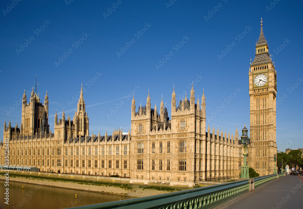 London - The parliament and Big Ben