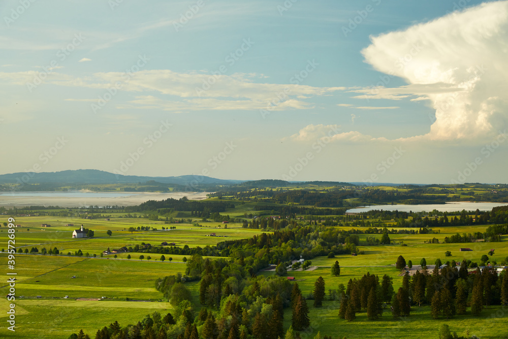 Obraz premium Fields of Bavaria, Germany