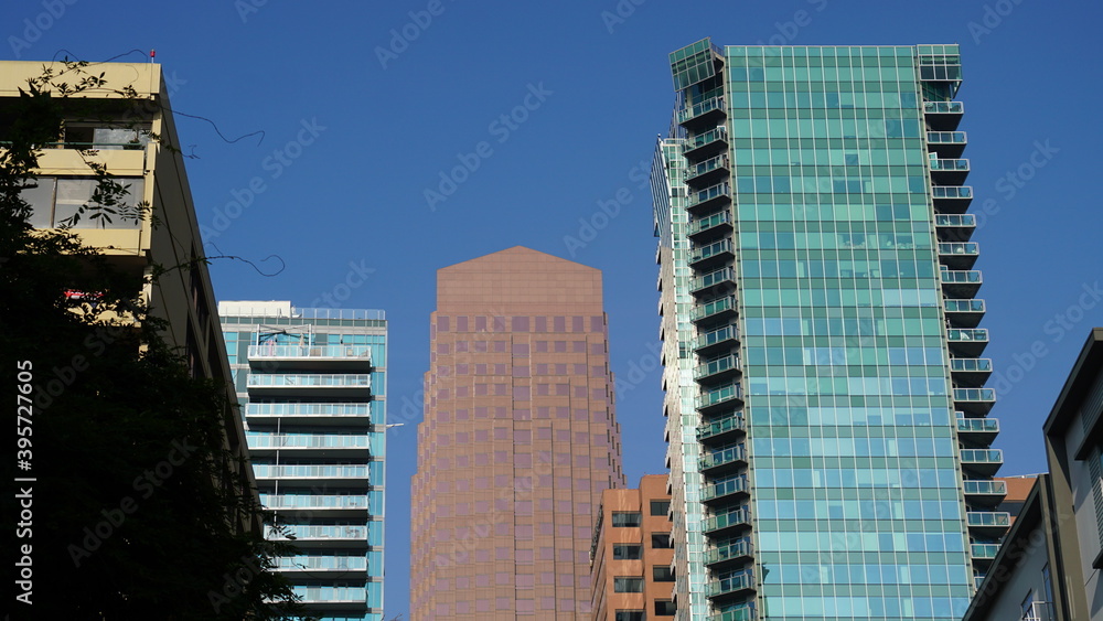 Naklejka premium office buildings