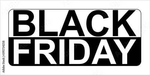 Black Friday Sale banner. M...