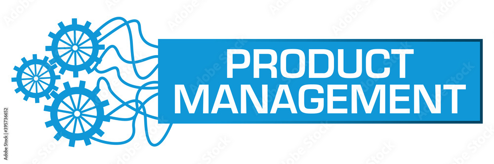 Product Management Gears Random Lines Box Horizontal Product Management Gears Random Lines Box Horizontal