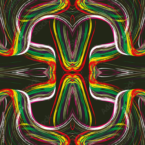 beautiful geometric background pattern graffiti qualitative illustration for your design