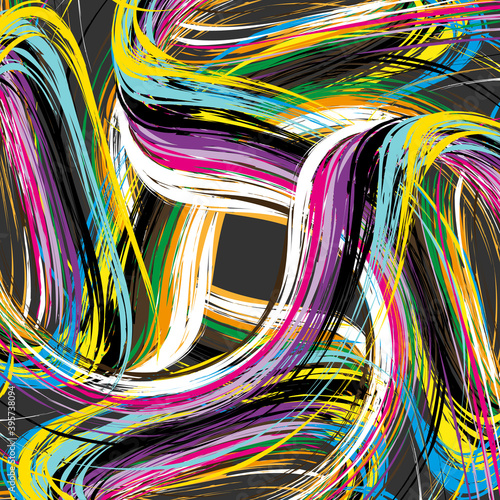 beautiful geometric background pattern graffiti qualitative illustration for your design