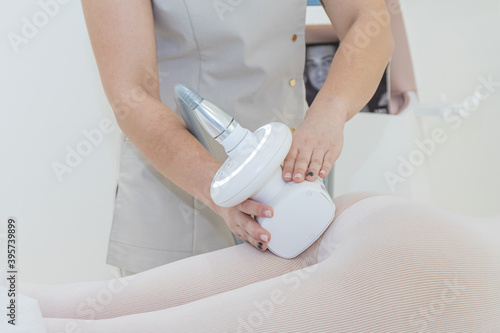 The beauty technique of Endermology .Endermologie is the only FDA-approved and non-invasive method designed to reduce the appearance of cellulite.