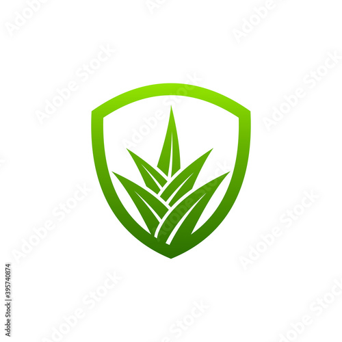 aloe vera shield logo