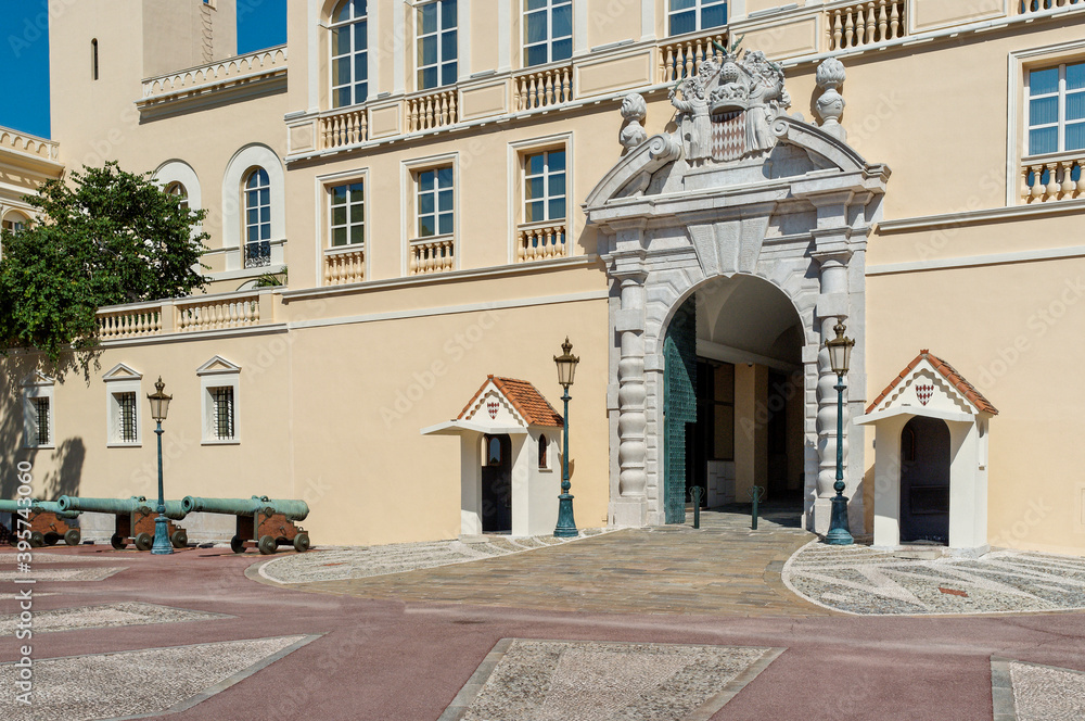 Monaco entrée du palais princier