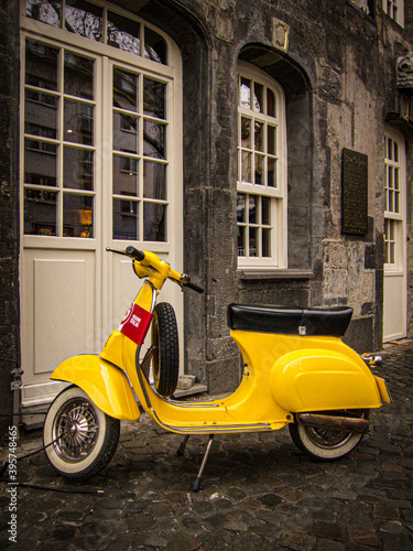 Yellow Scooter