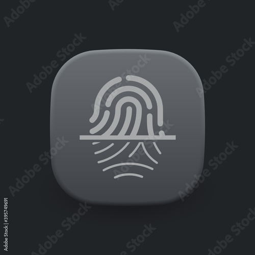 Scan Fingerprint - Icon