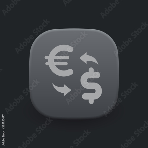 Exchange Euro to Dollar - Icon