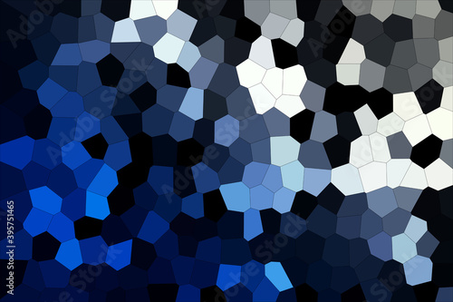 Abstract Corporate Blue & Grey Shades Modern Mosaic Tiles Material Texture Background