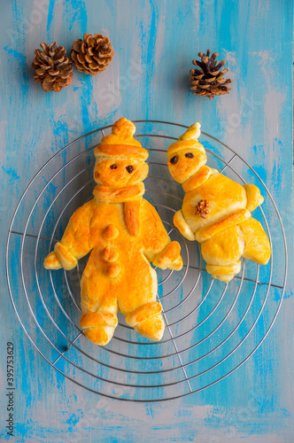 Grittibänz - Christmas brioche-dough man-liked figures