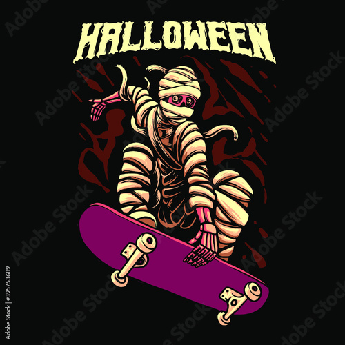 mummy halloween party
