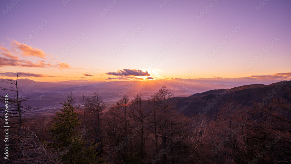 Obraz premium 高峰山