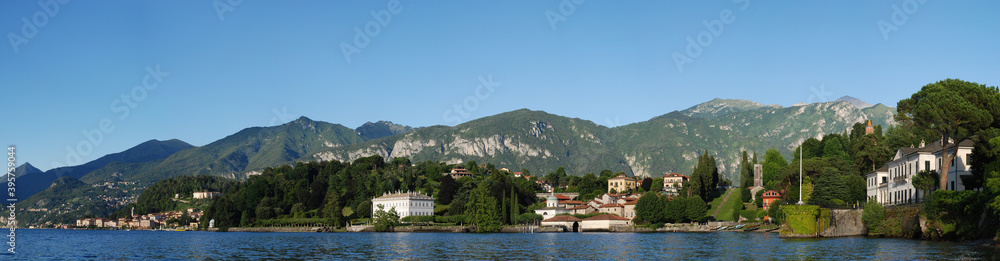 Panorama di Bellagio con Villa Melzi - Lago di Como