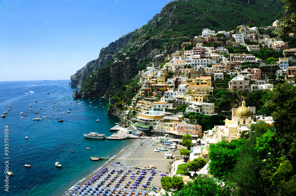 Positano on a summer day