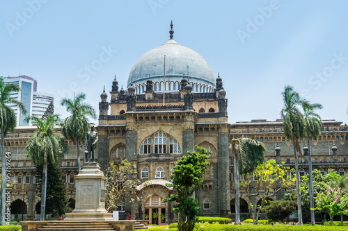 Main building of Chhatrapati Shivaji Maharaj Vastu Sangrahalaya, formerly The Prince of Wales Museum,  the main museum in Mumbai, Maharashtra, India. photo